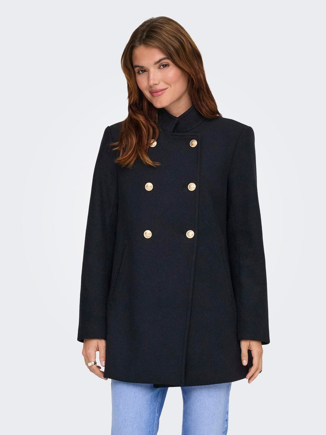 Onlannie Life Peacoat Cc Otw - ONLY