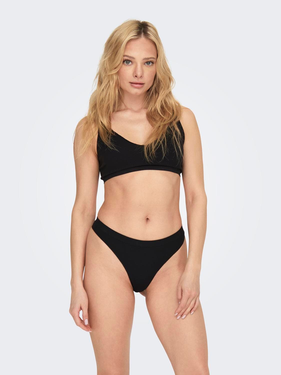 Onlvicky Rib Seamless Thong Noos Acc - ONLY