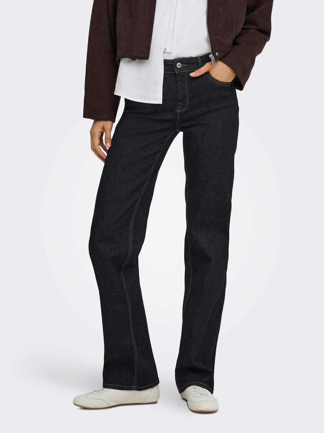 Onlblush Mid Straight Dnm Tai774 Noos - ONLY