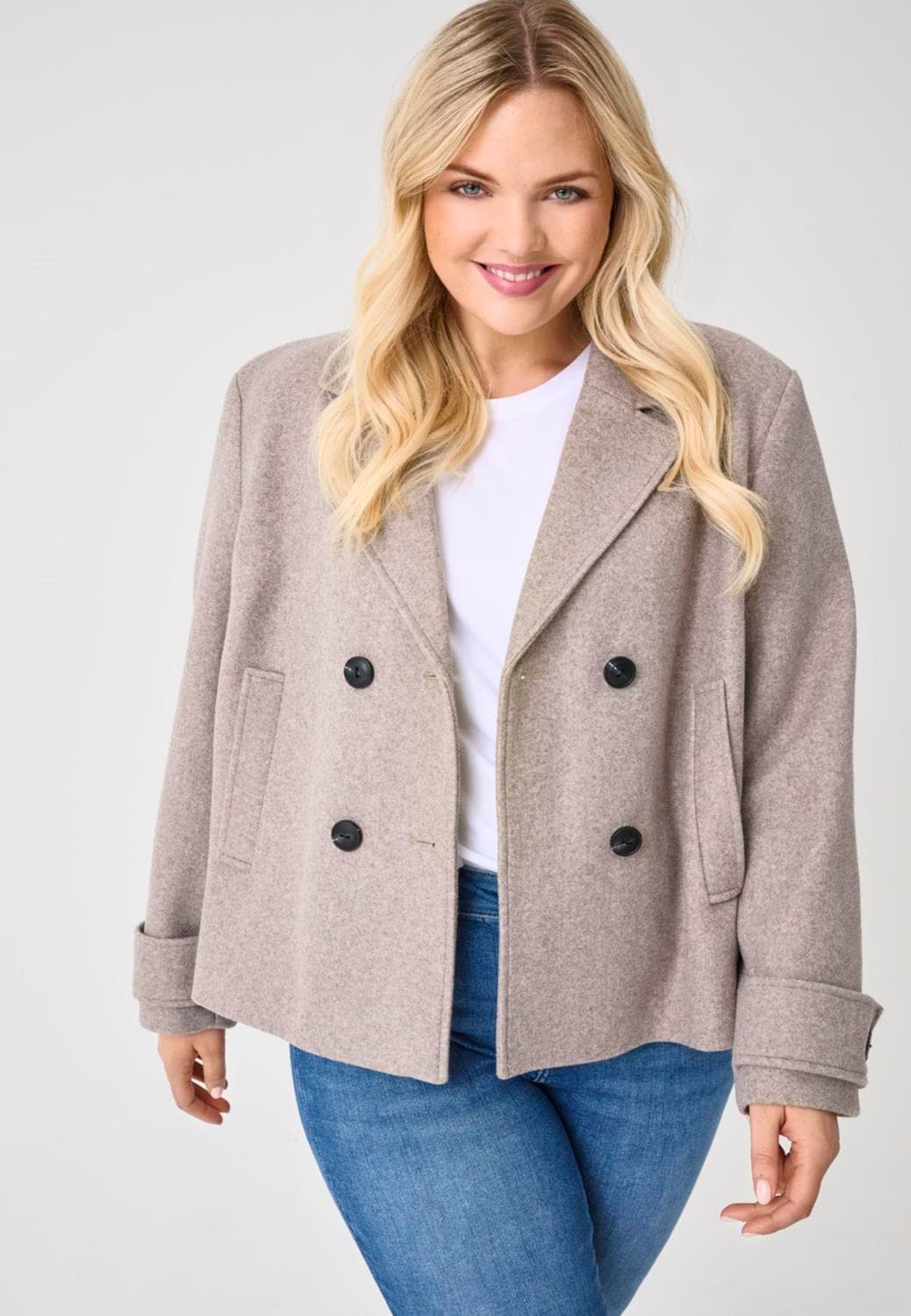 Carfreja Life Short Db Jacket Otw Noos - ONLY