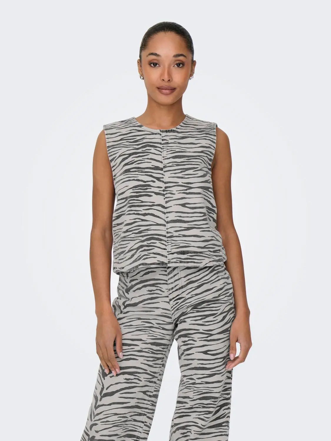 Onldorsi Sl Zebra Top Dnm Sik - ONLY