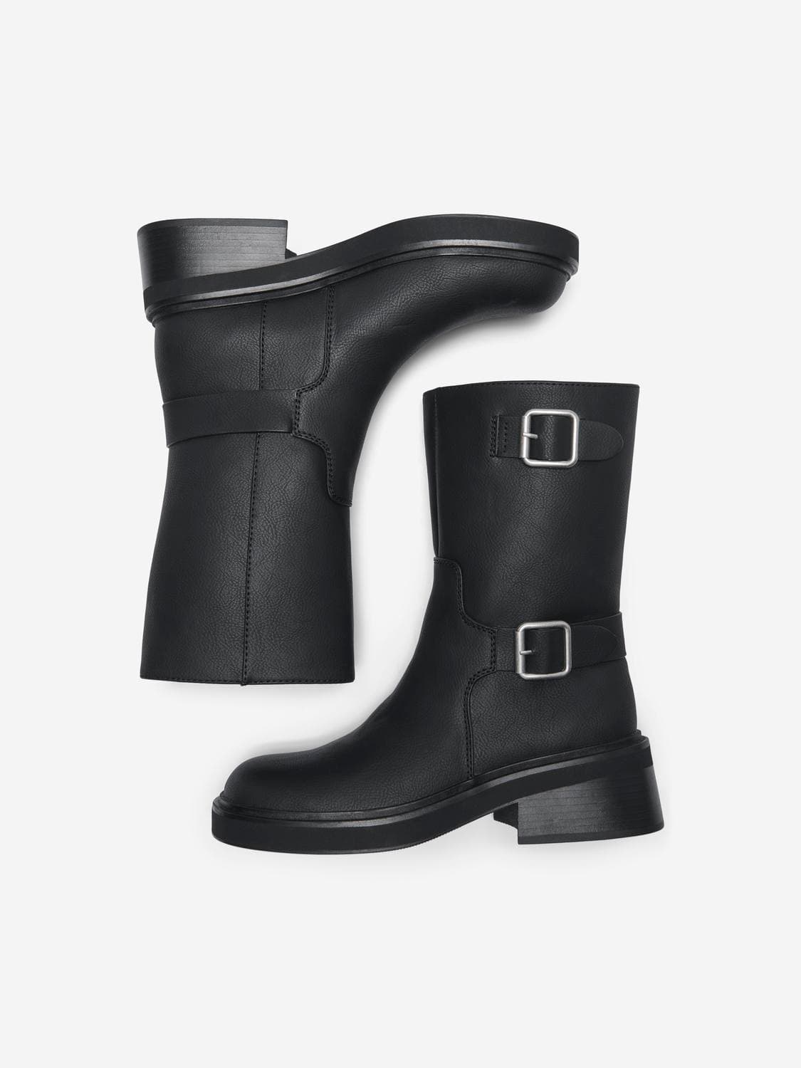 Onlbutter-2 Buckle Boot - ONLY