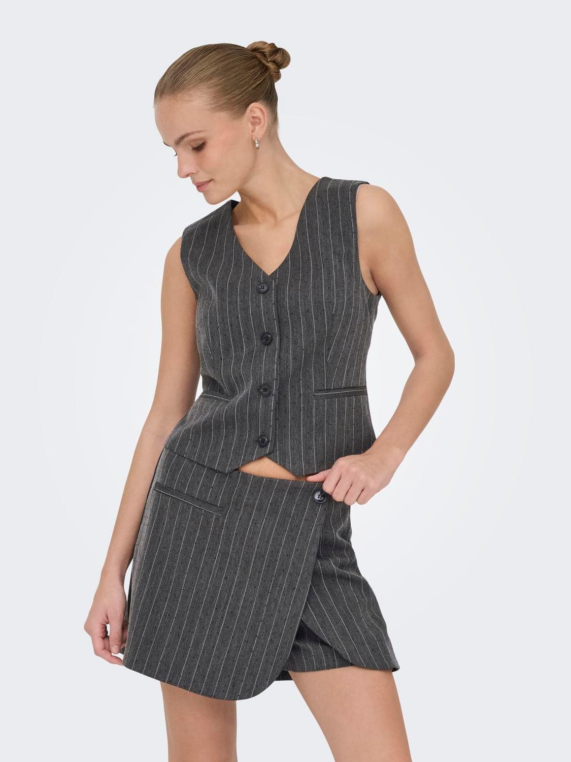 Onlsiga Life S/L Hb Rhine Waistcoat Tlr - ONLY