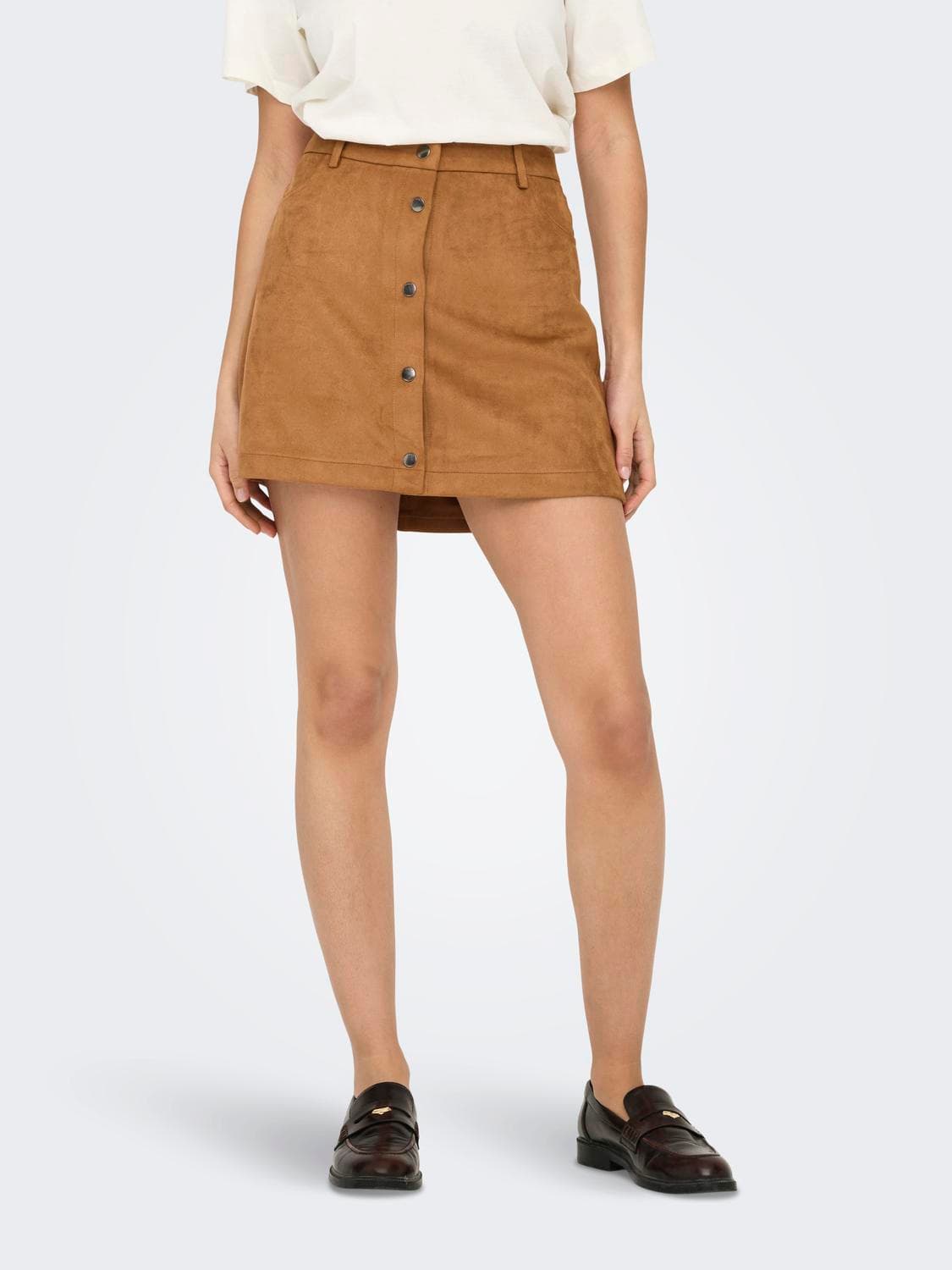 Onlnorma Faux Suede Skirt Otw Cs - ONLY