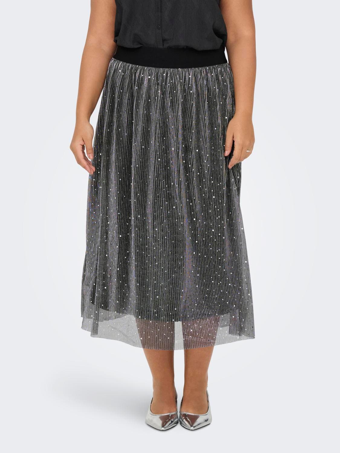 Cardoris Midi Skirt Jrs - ONLY