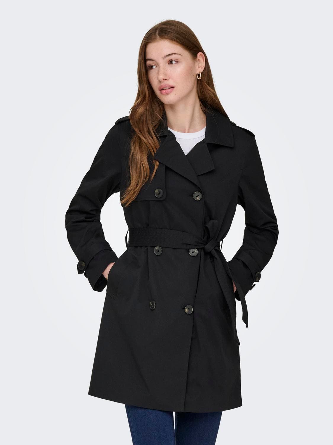 Onldisa Life Db Trenchcoat Cc Otw - ONLY