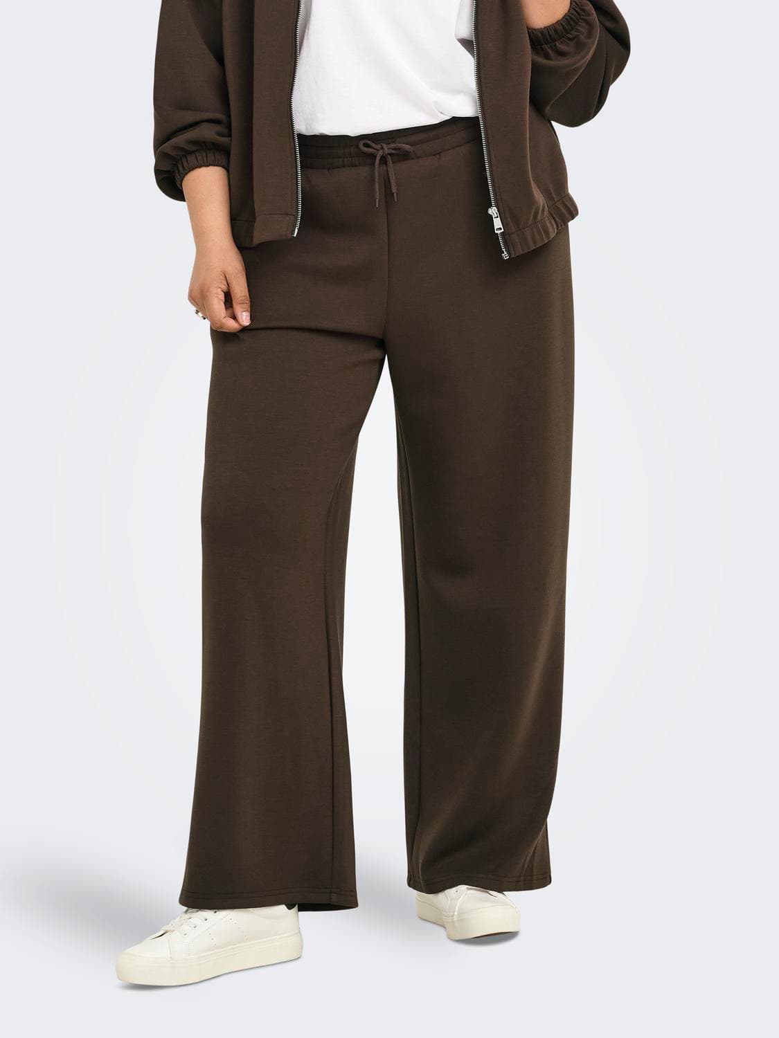 Carscarlett Wide Pant Swt - ONLY