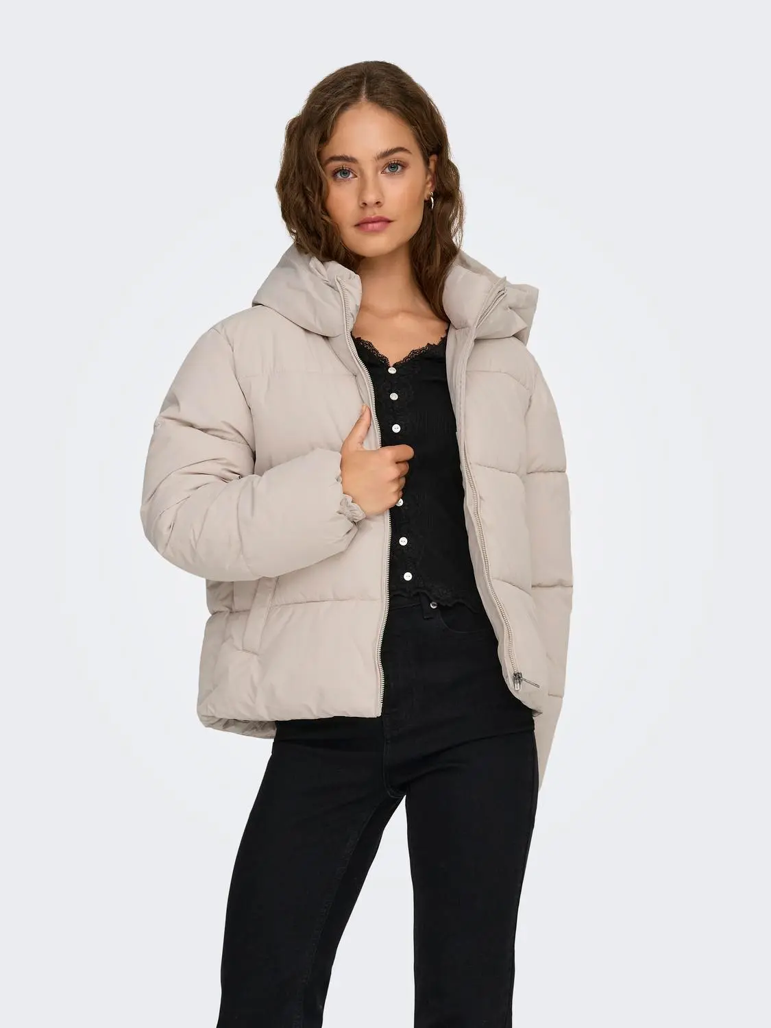 ONLJUTA SHORT PUFFER OTW NOOS - ONLY