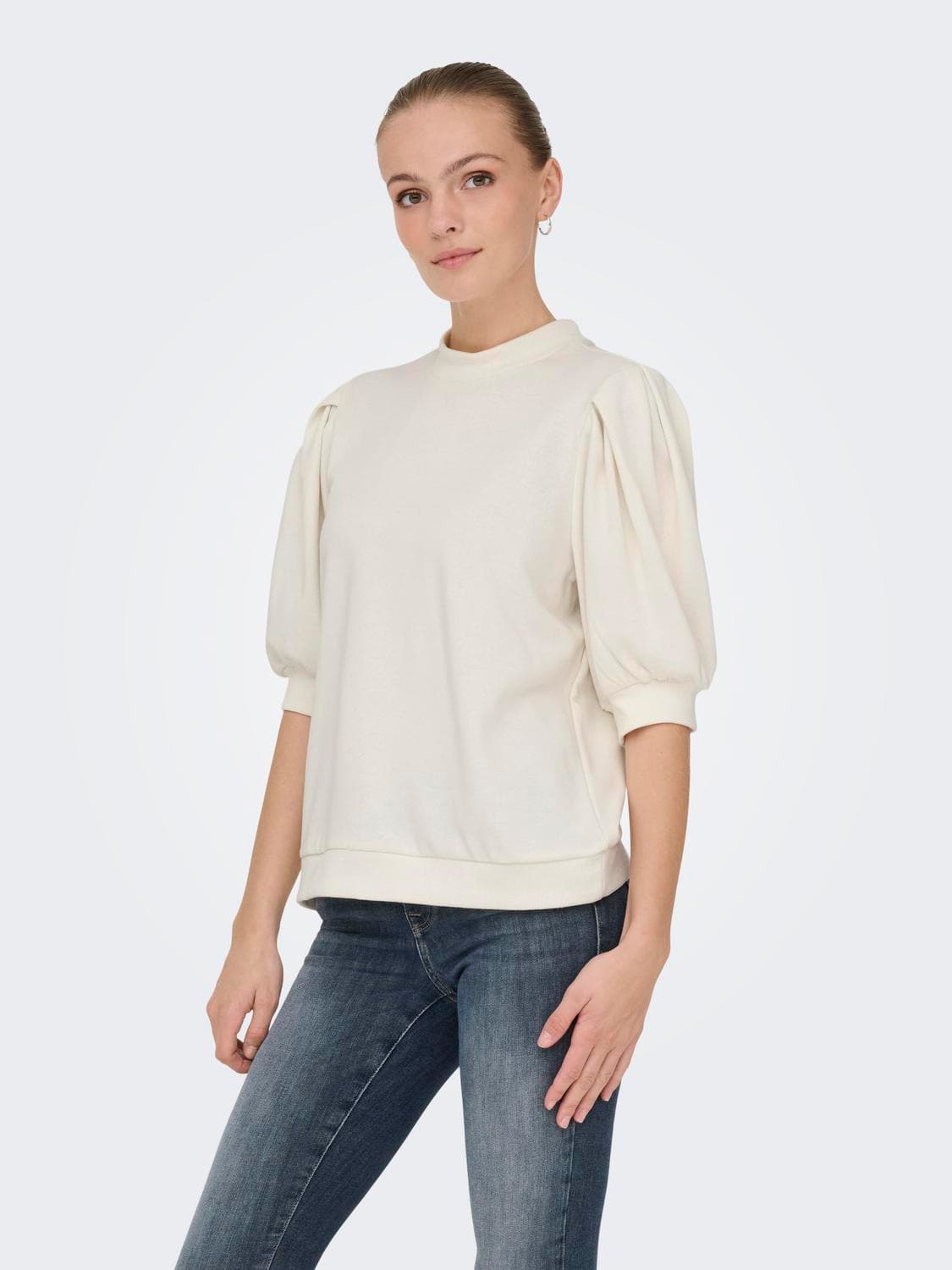 Onllea 2/4 Sleevs Ub Cs Swt - ONLY