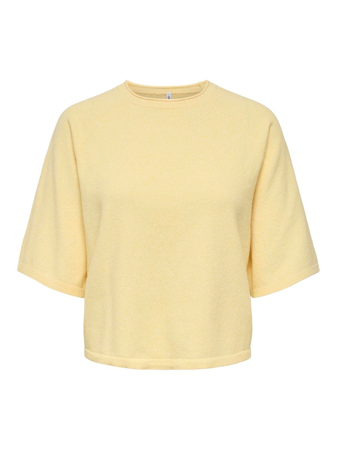 Carloyal 2/4 O-Neck Pullov Knt Noos - ONLY