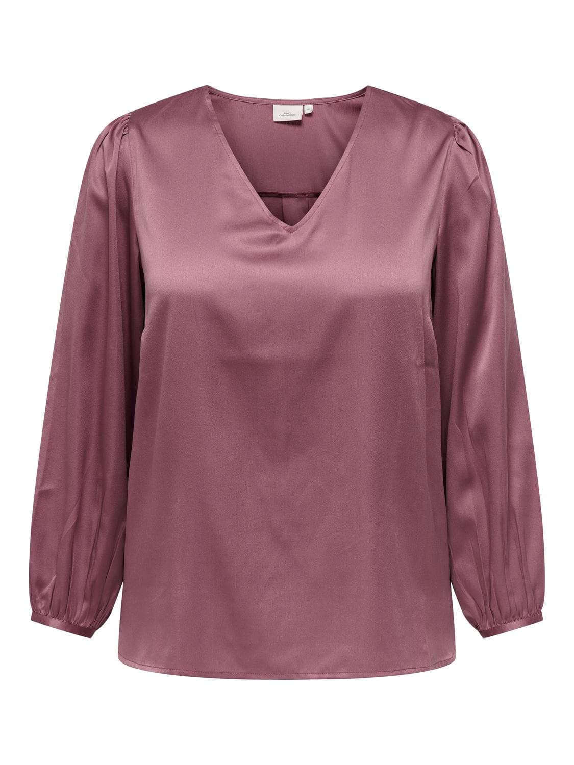 Carjane Life L/S V-Neck Top Wvn - ONLY