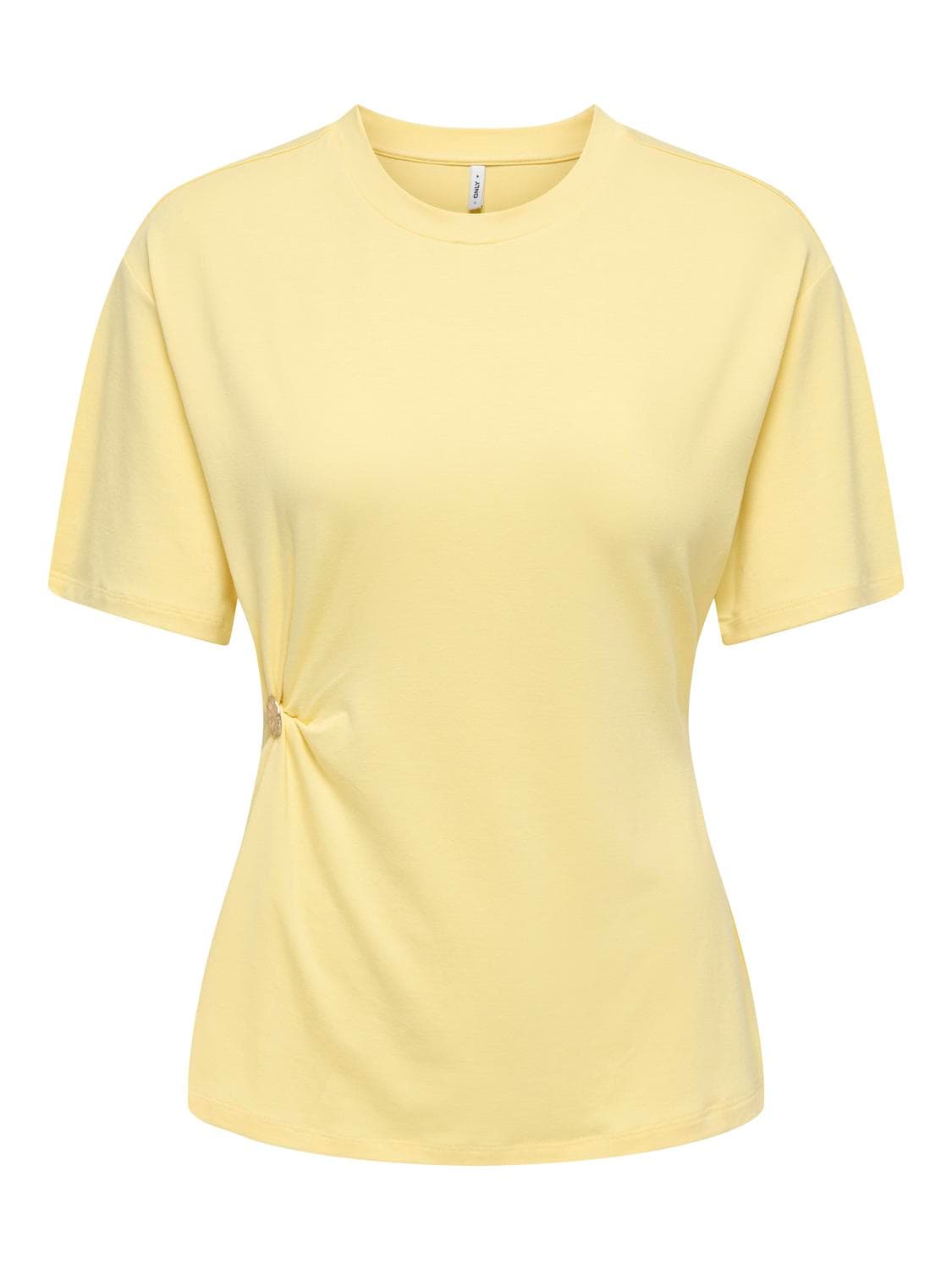 Onlceline S/S Button Top Ff Jrs