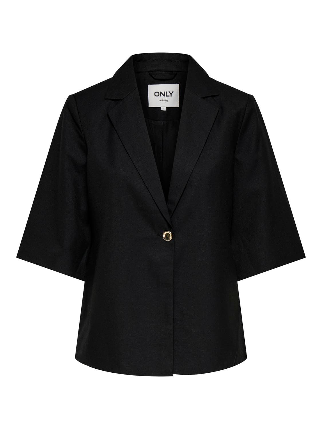 Onlbaia 2/4 Linen Bl Blazer Tlr