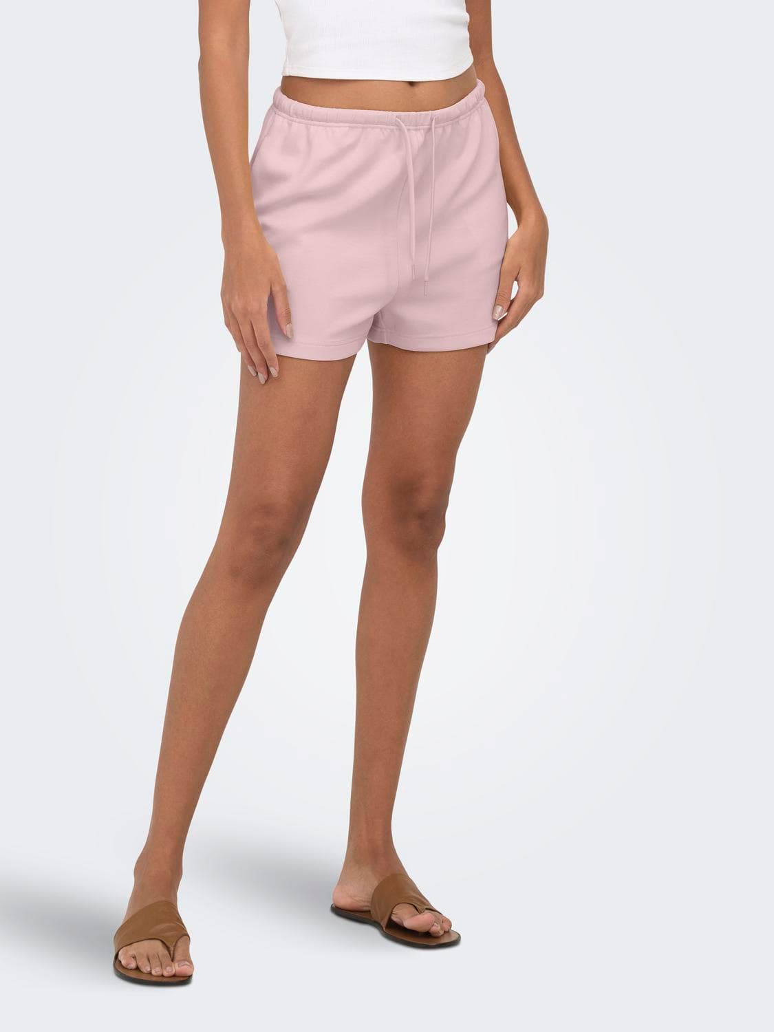 Onlmaya Tie String Shorts Swt - ONLY