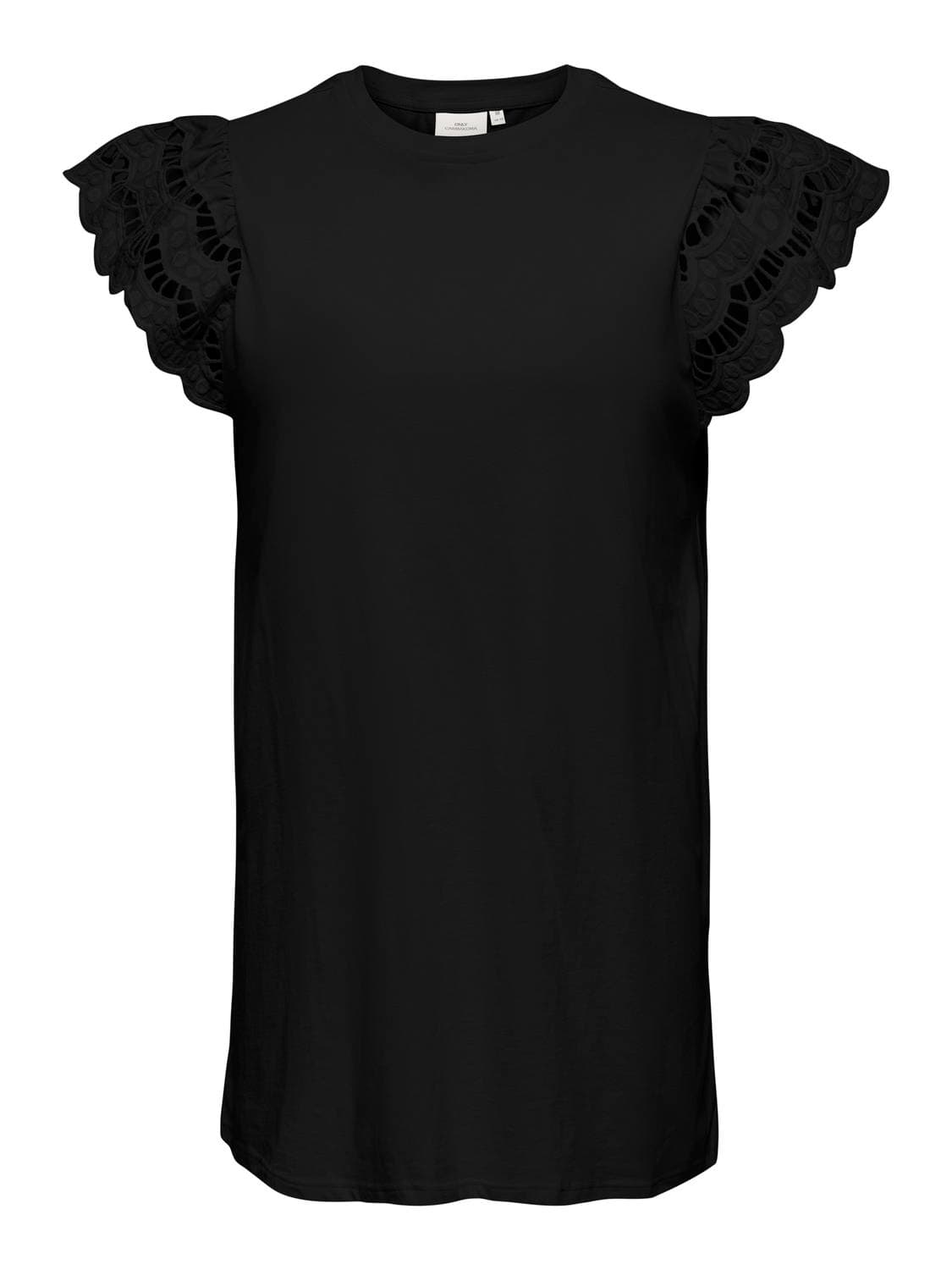 Carmacy S/S O-Neck Mix Abk Dress Jrs - ONLY