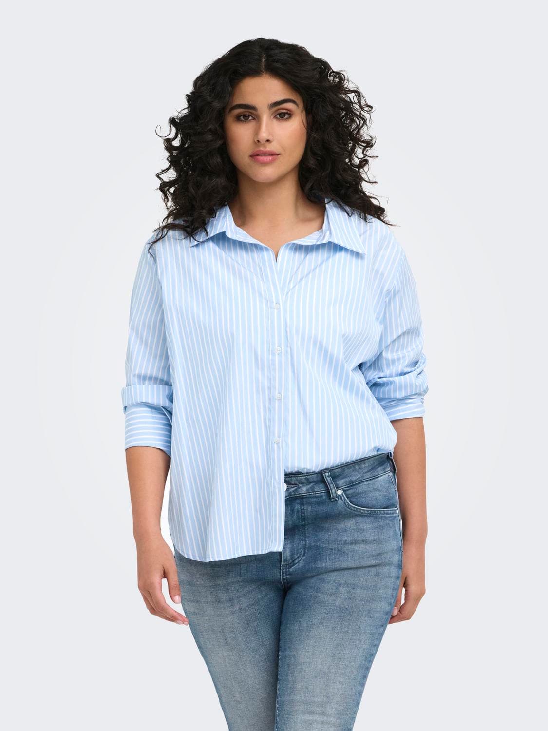 Caroregon Alva Ls Back Btn Shirt Wvn - ONLY