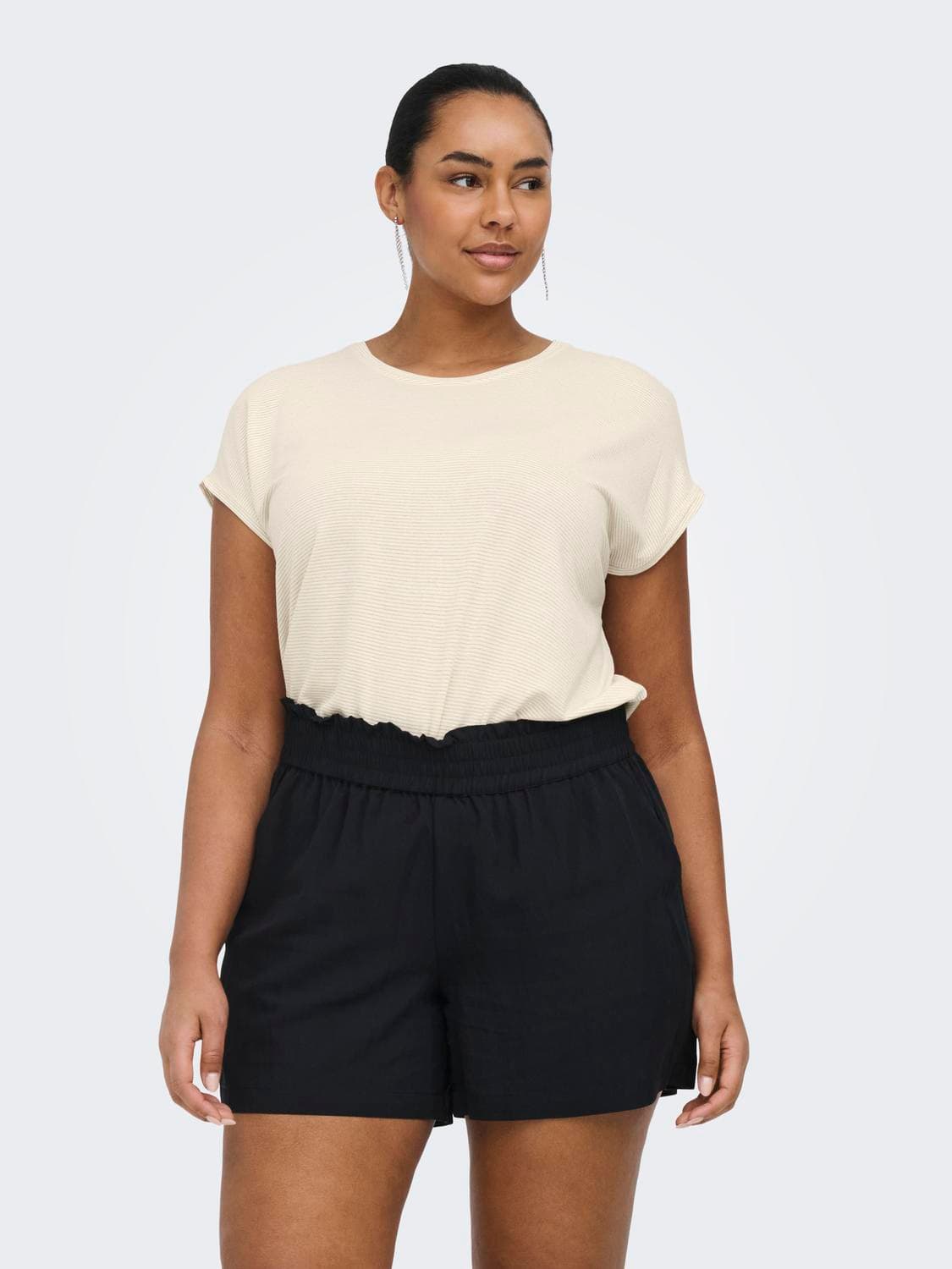 Carclaudia S/S Glitter Top Noos - ONLY