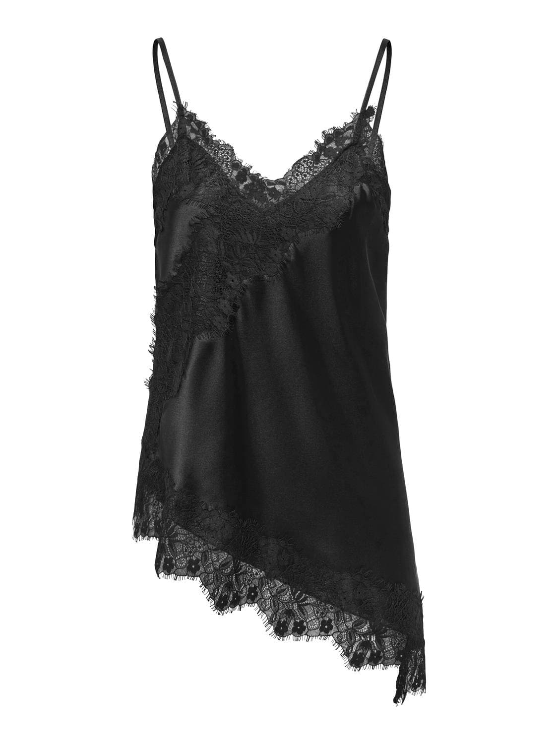 Onlindona Strap Satin Lace Top Wvn - ONLY