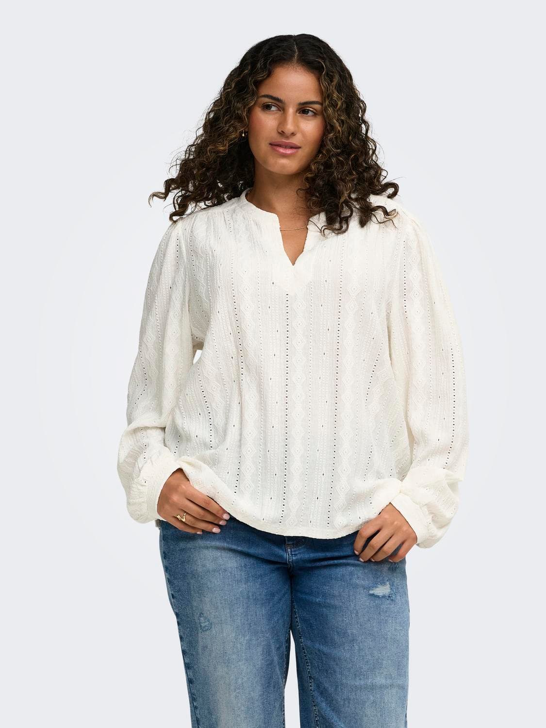 Carminna L/S Top Jrs - ONLY