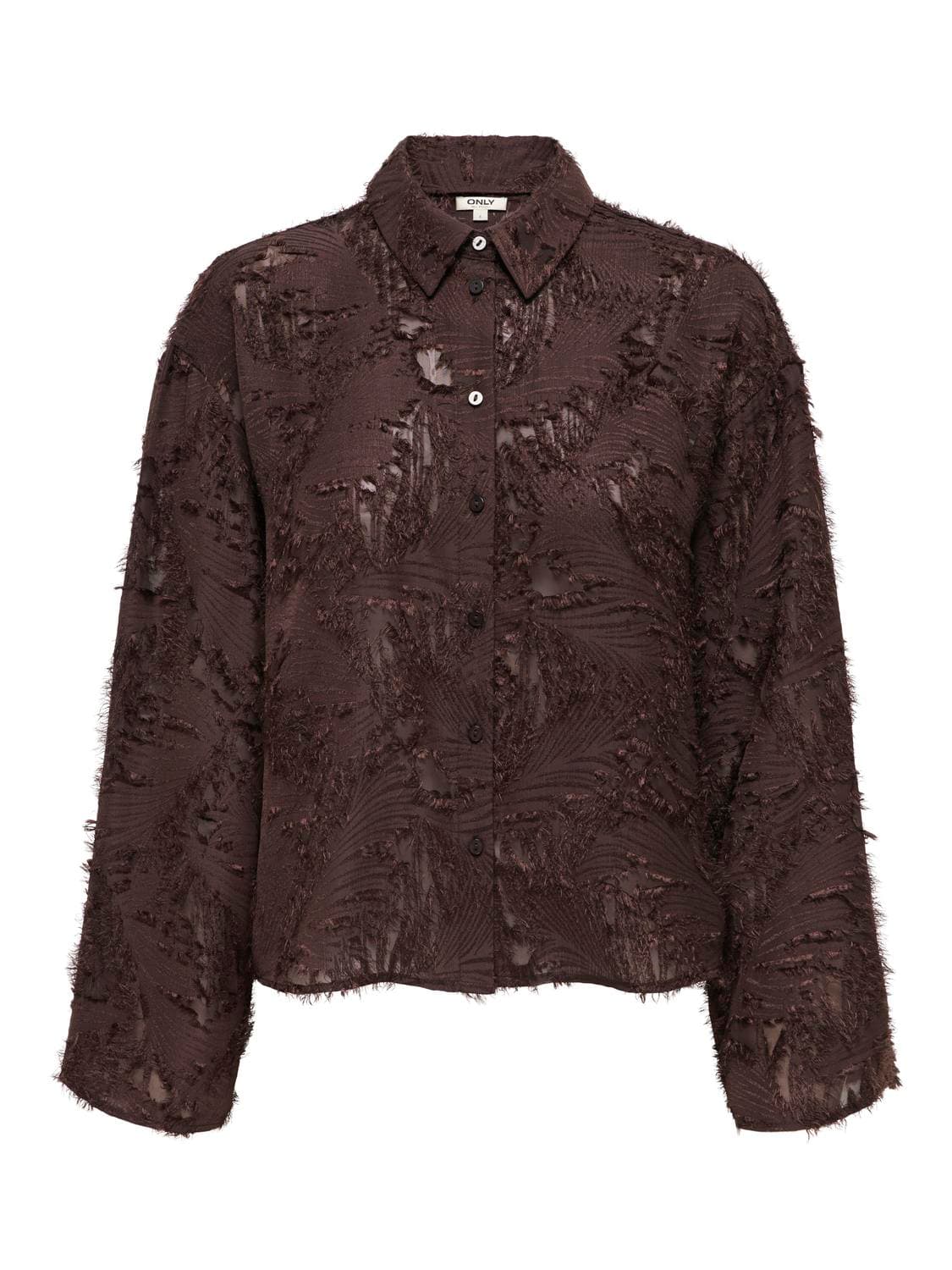 Onlmovida L/S Jaquard Shirt Wvn - ONLY