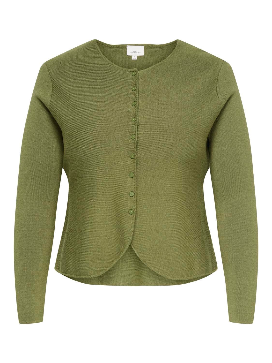 Carmelli Ls O-Neck Rounded Cardigan Knt - ONLY