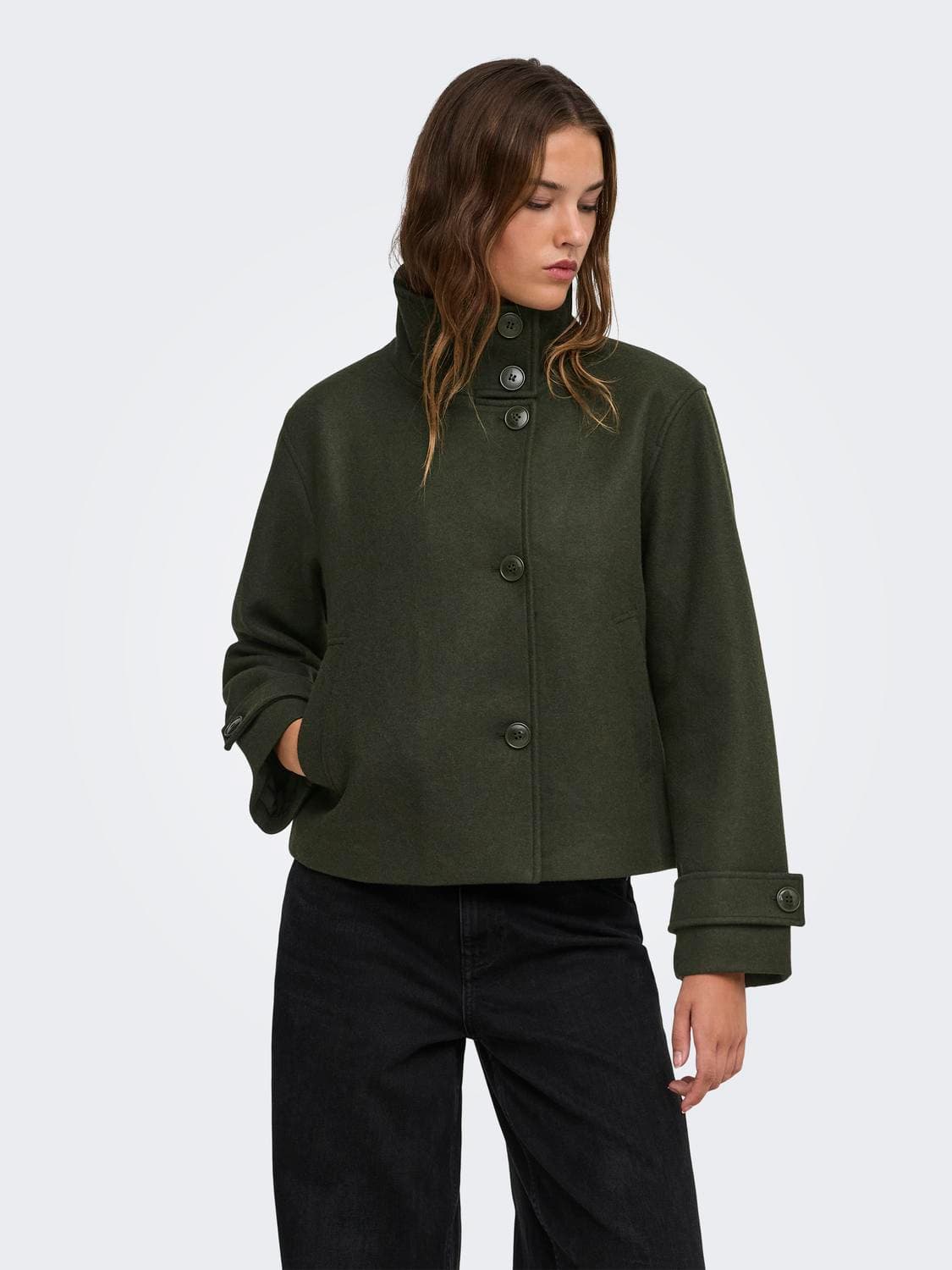 Onlvela High Neck Jacket Otw - ONLY