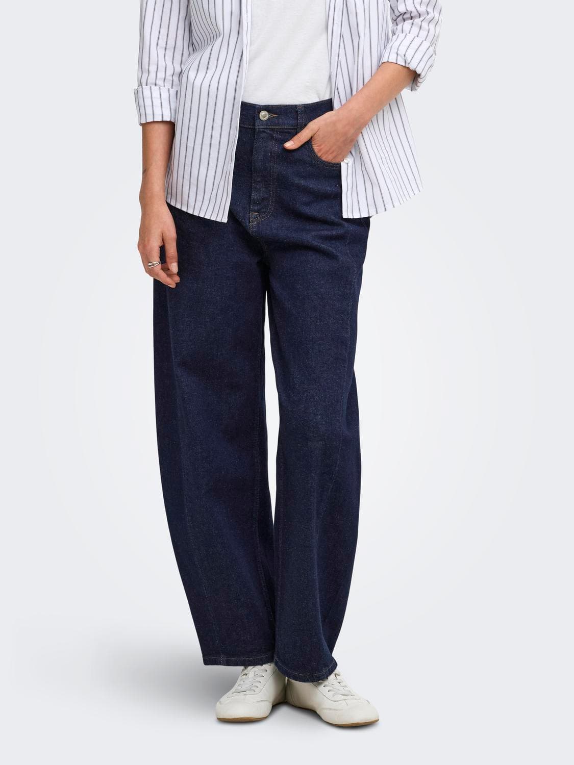 Onljessica Hw Barrel Ankle Dnm Azg421 - ONLY