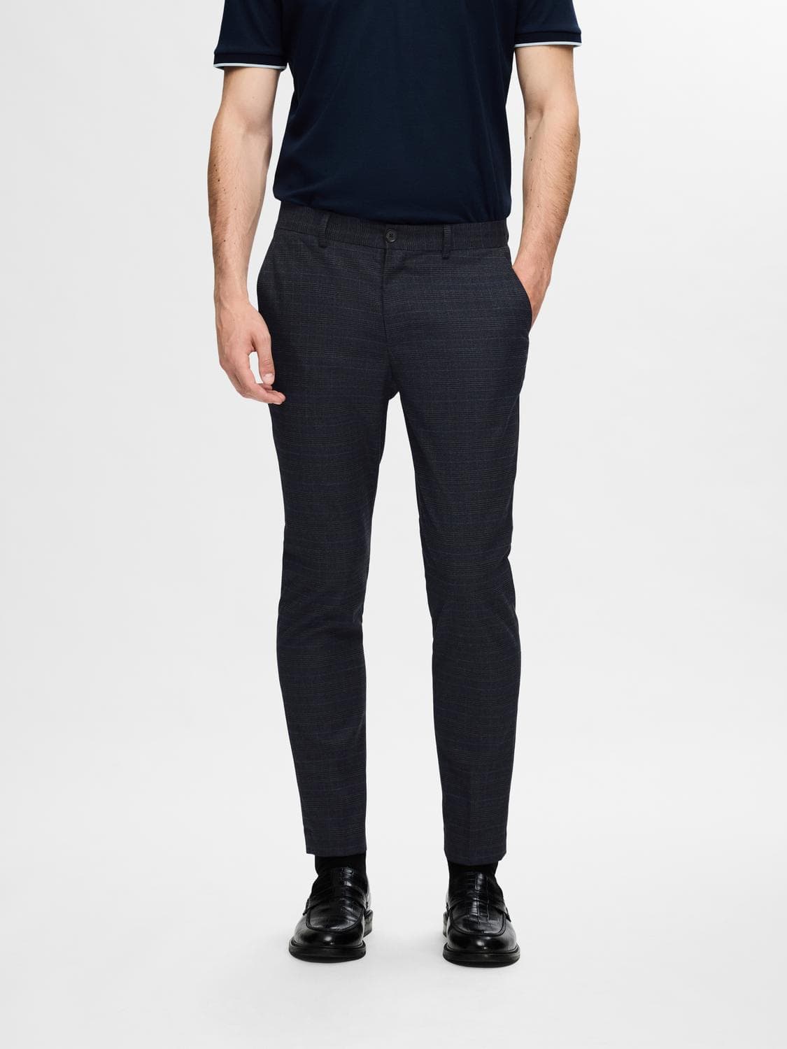 Slhslim-Marlow Mix Pant B - Selected