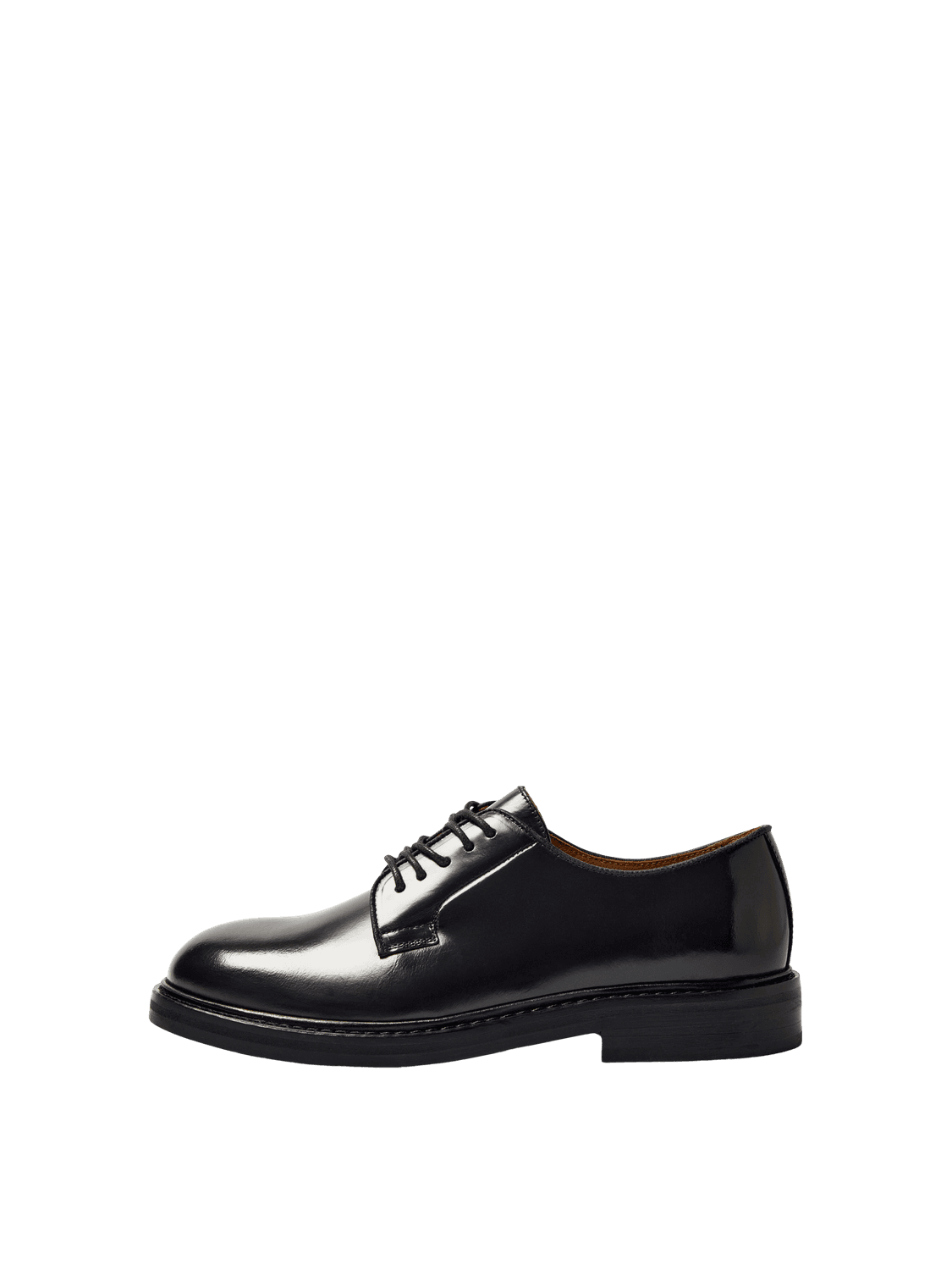 Slhcarter Leather Blucher Shoe - Selected