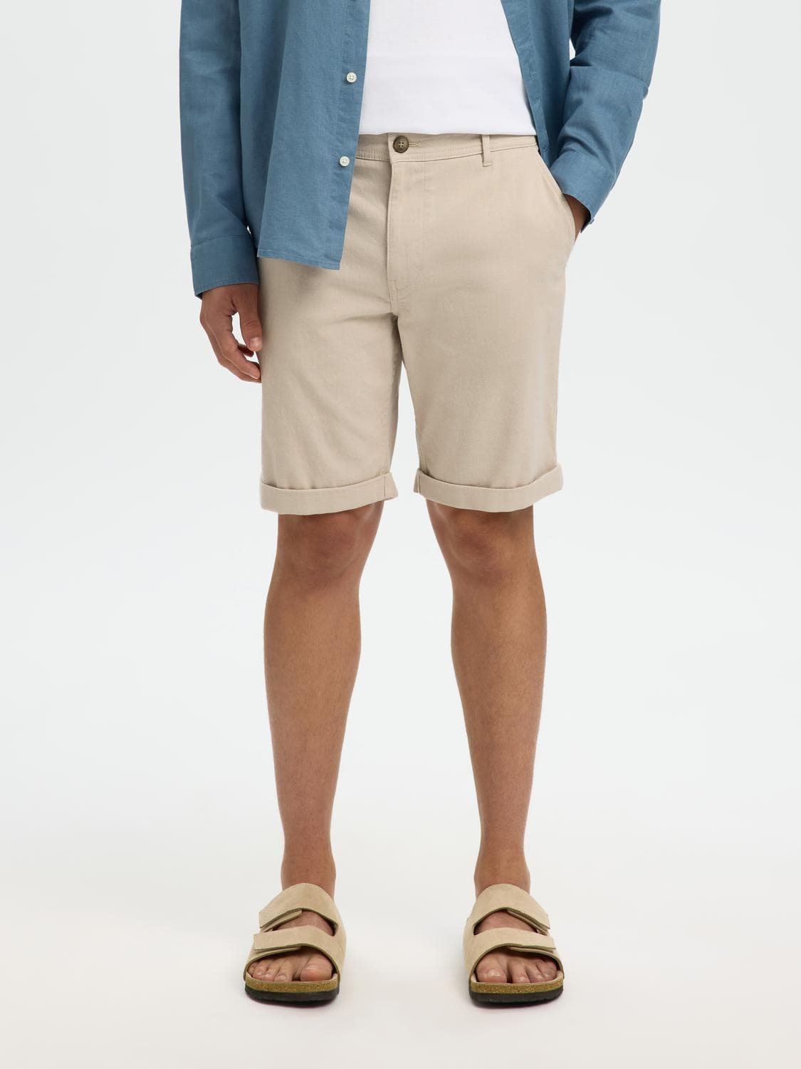 Slhslim-Luton Flex Shorts Noos - Selected