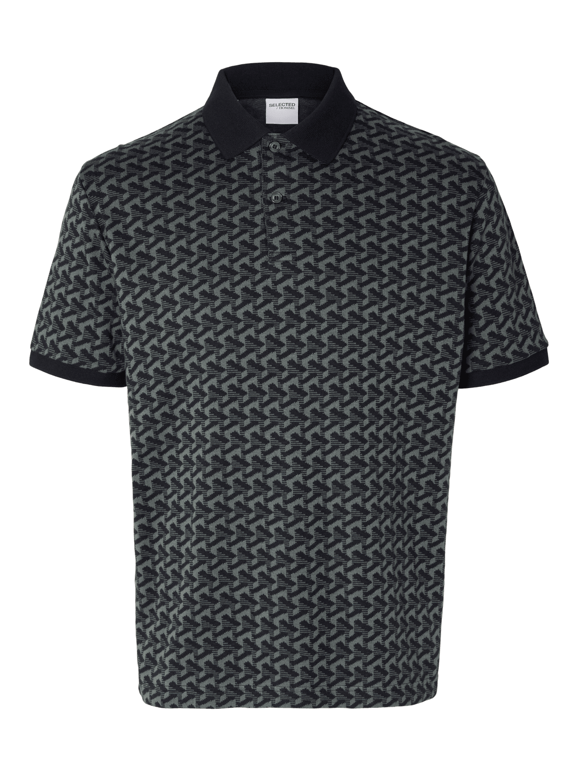 Jay Jaquard Polo Bolur - Selected