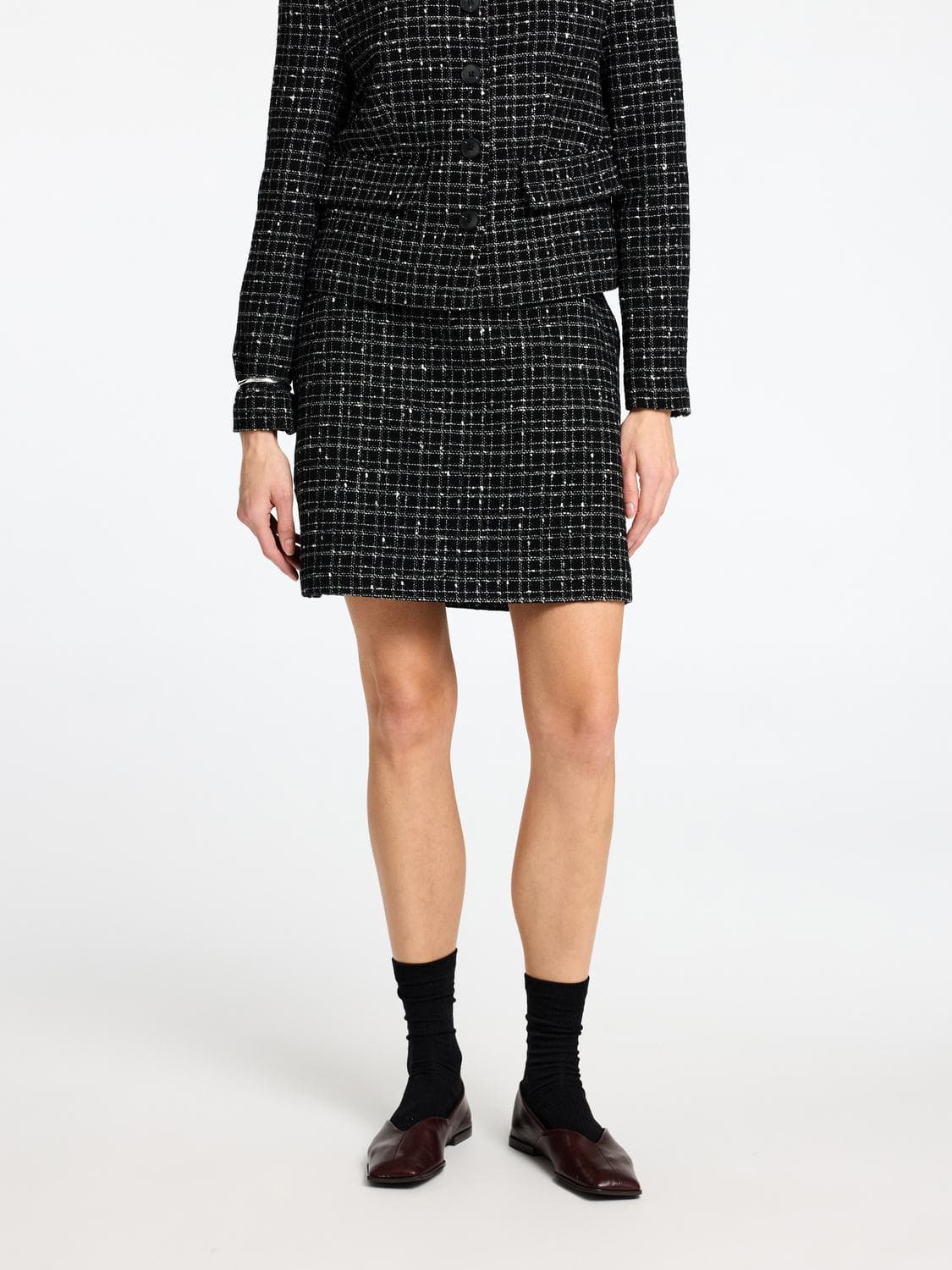 Slfwilma Mw Mini Skirt - Selected