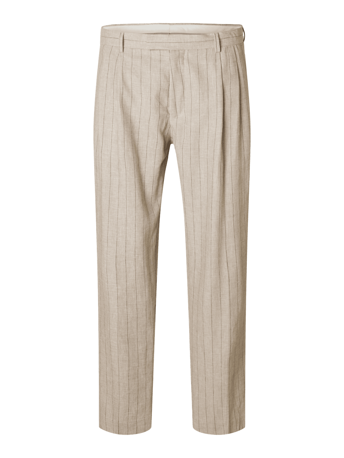 Slhrlx-Malik Linenblend Pinstripe Trs