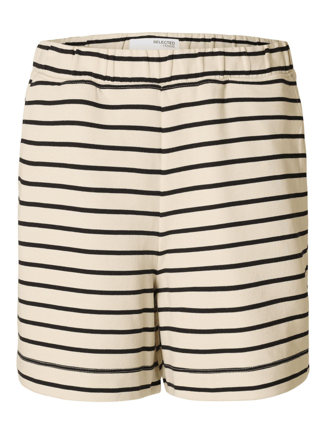 Slfelise Hw Striped Shorts