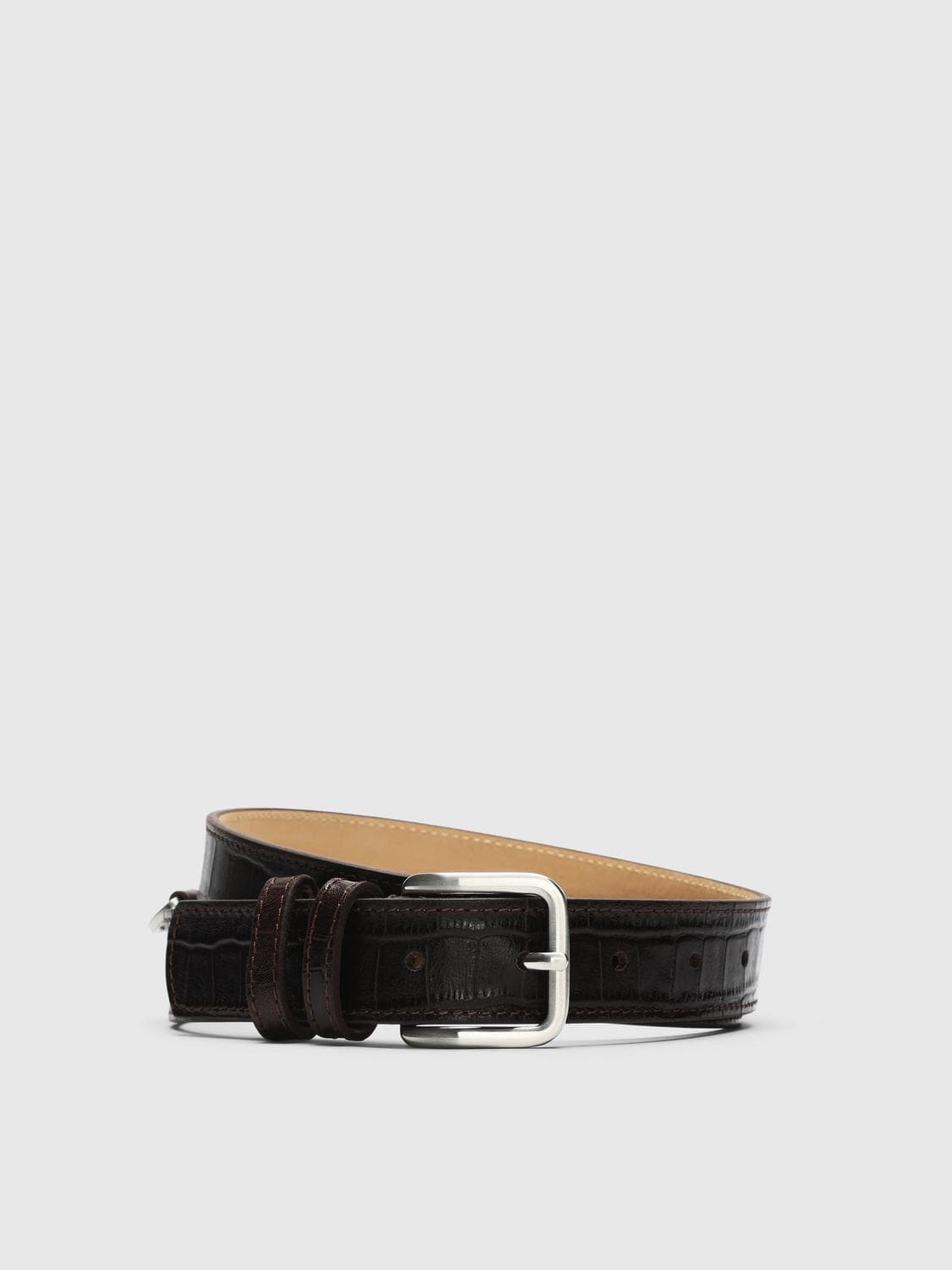 Slfcarly Leather Belt - Selected