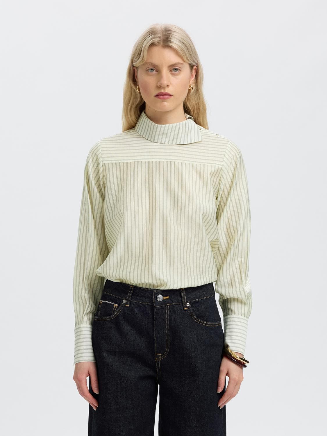 Slwconnie Ls Relaxed Top - Selected