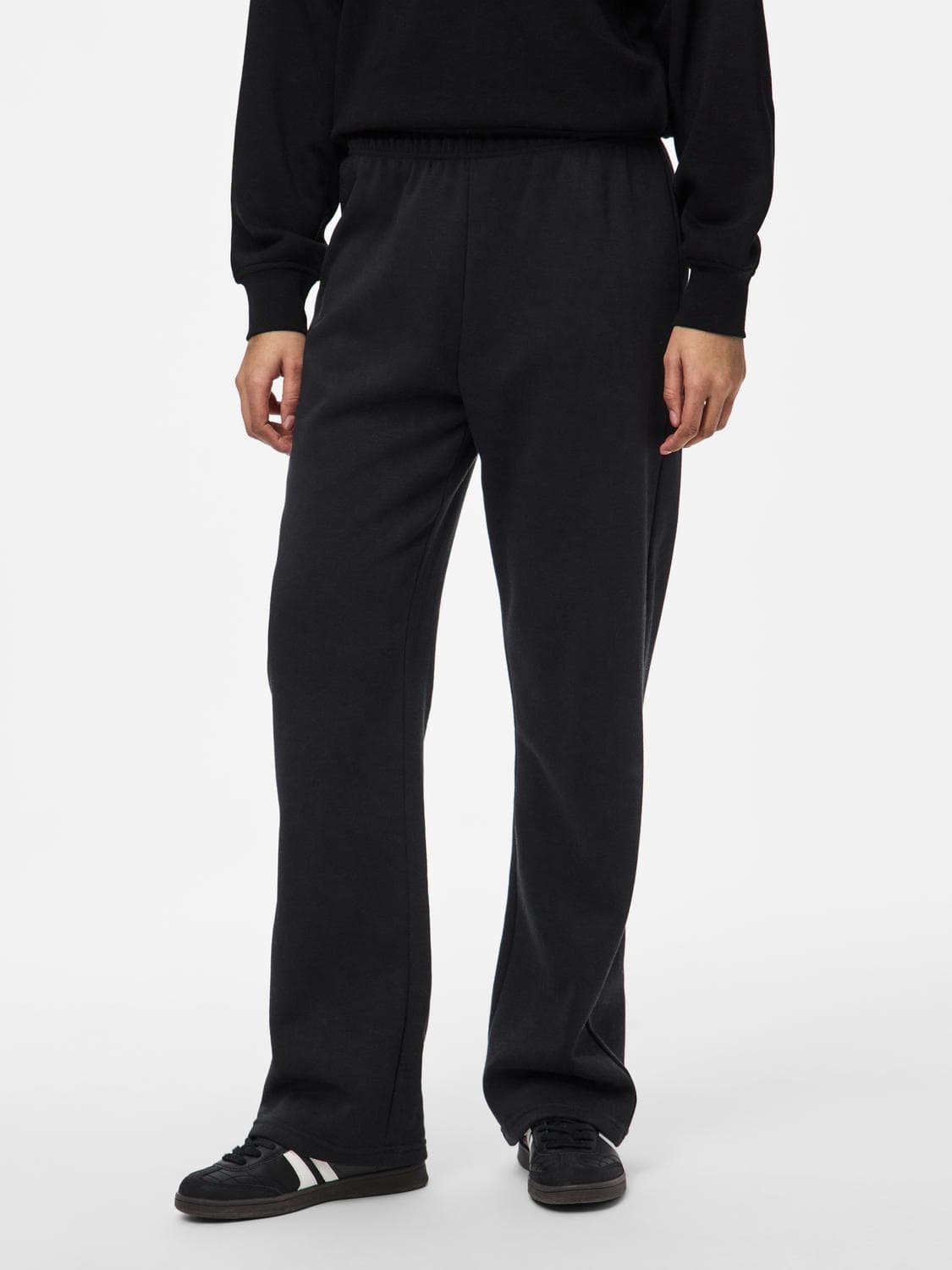 Pcchilli Hw Wide Sweat Pants Noos Bc - Pieces