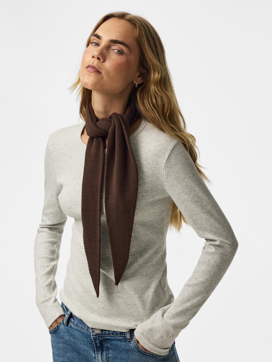 Pckomma Triangle Scarf Noos Bc - Pieces
