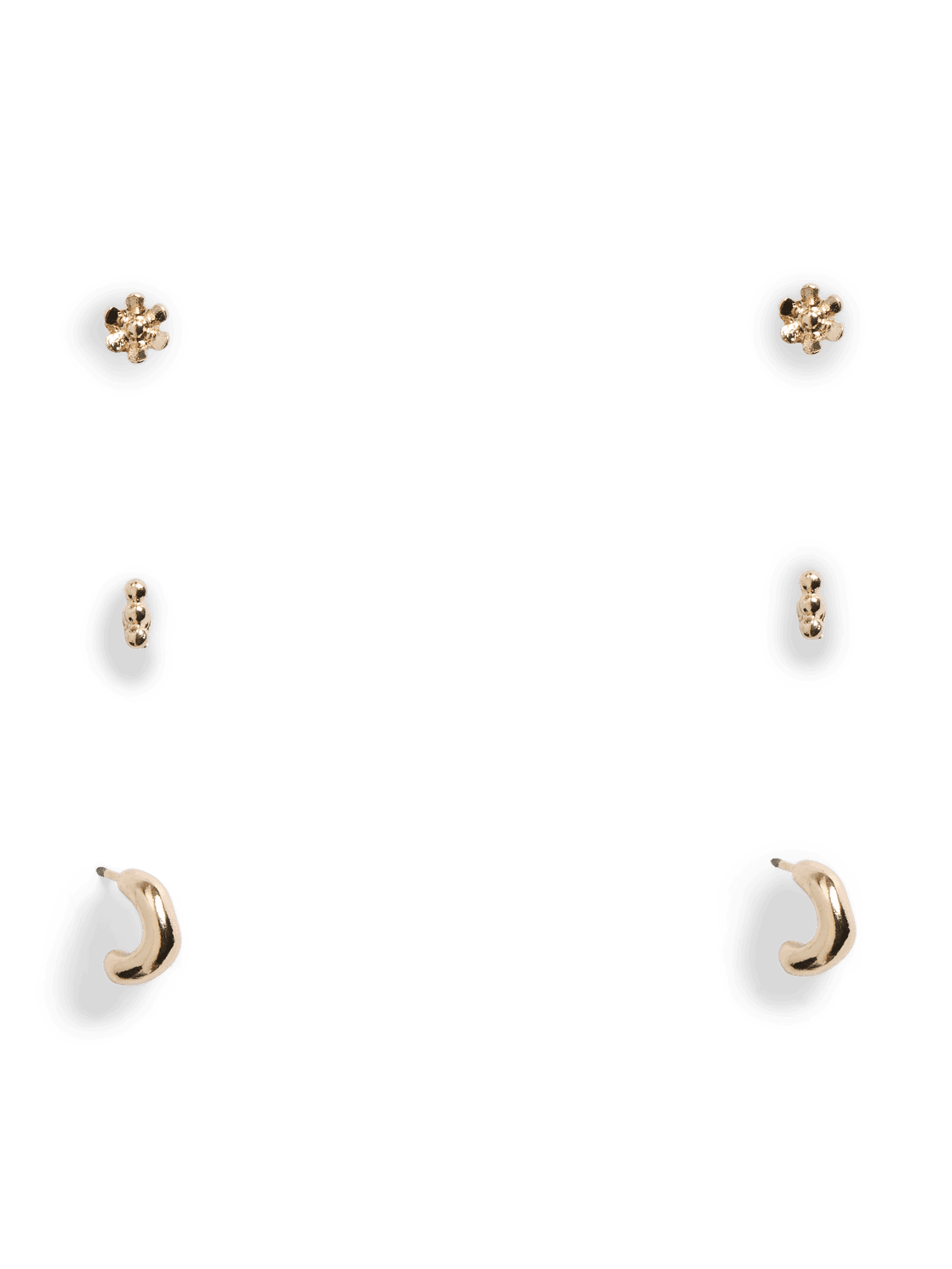 Pcphilinis M Earrings 3-Pack - Pieces