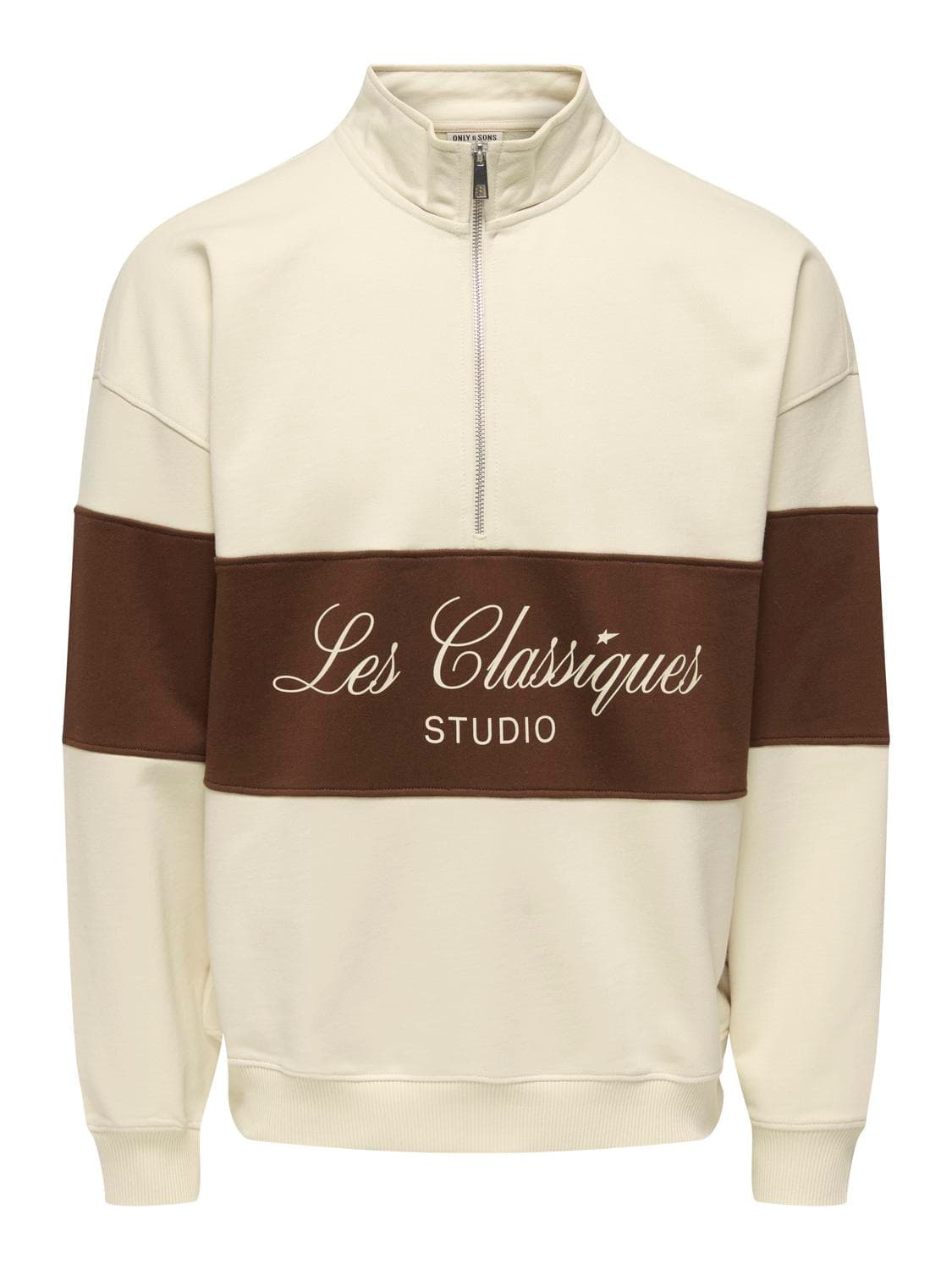 Onsles Classiques Ovz Halfzip Sweat - ONLY & SONS