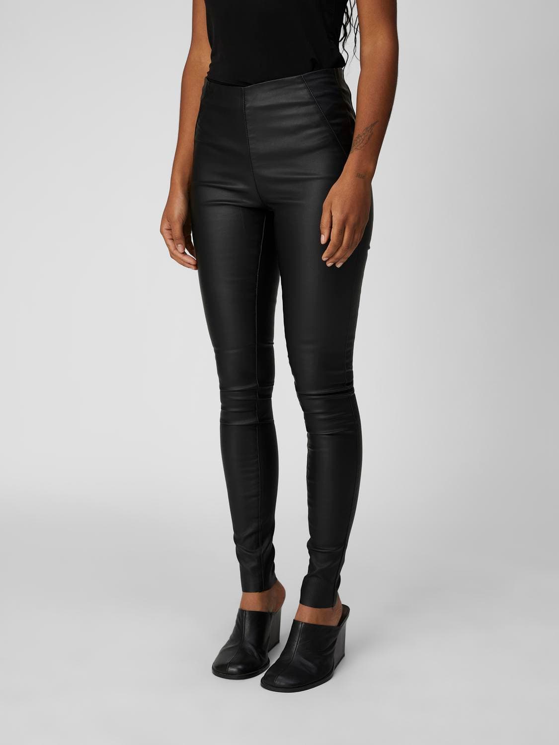 Belle Coated Leggings - OBJECT