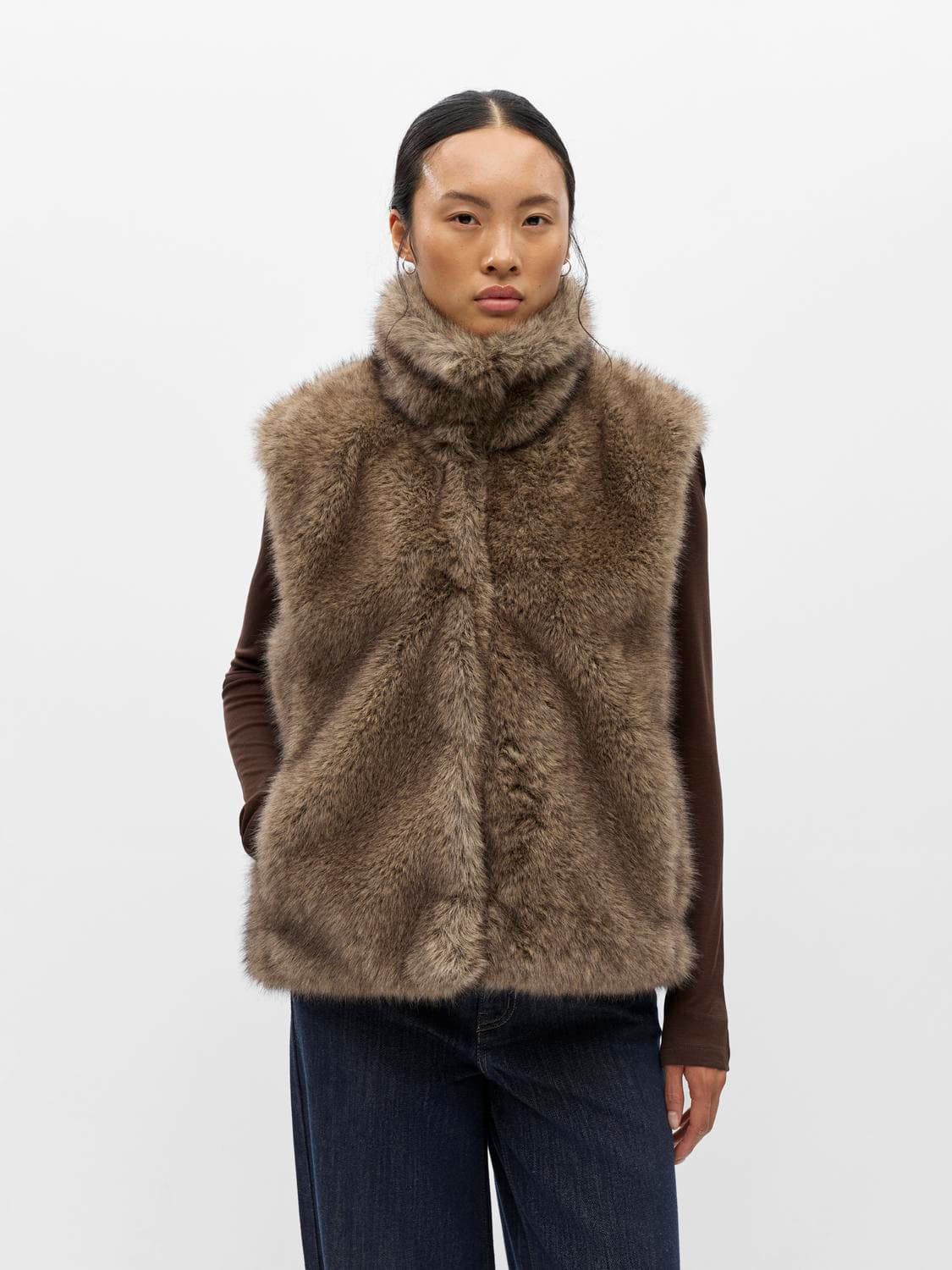 Objisala S/L Lo Hairy Waistcoat 146 - OBJECT