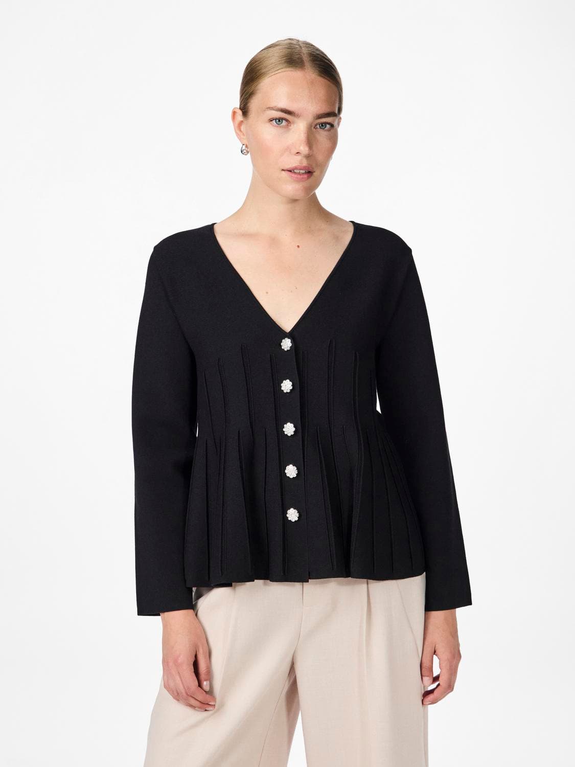 Yasmikka Ls Knit Cardigan - YAS