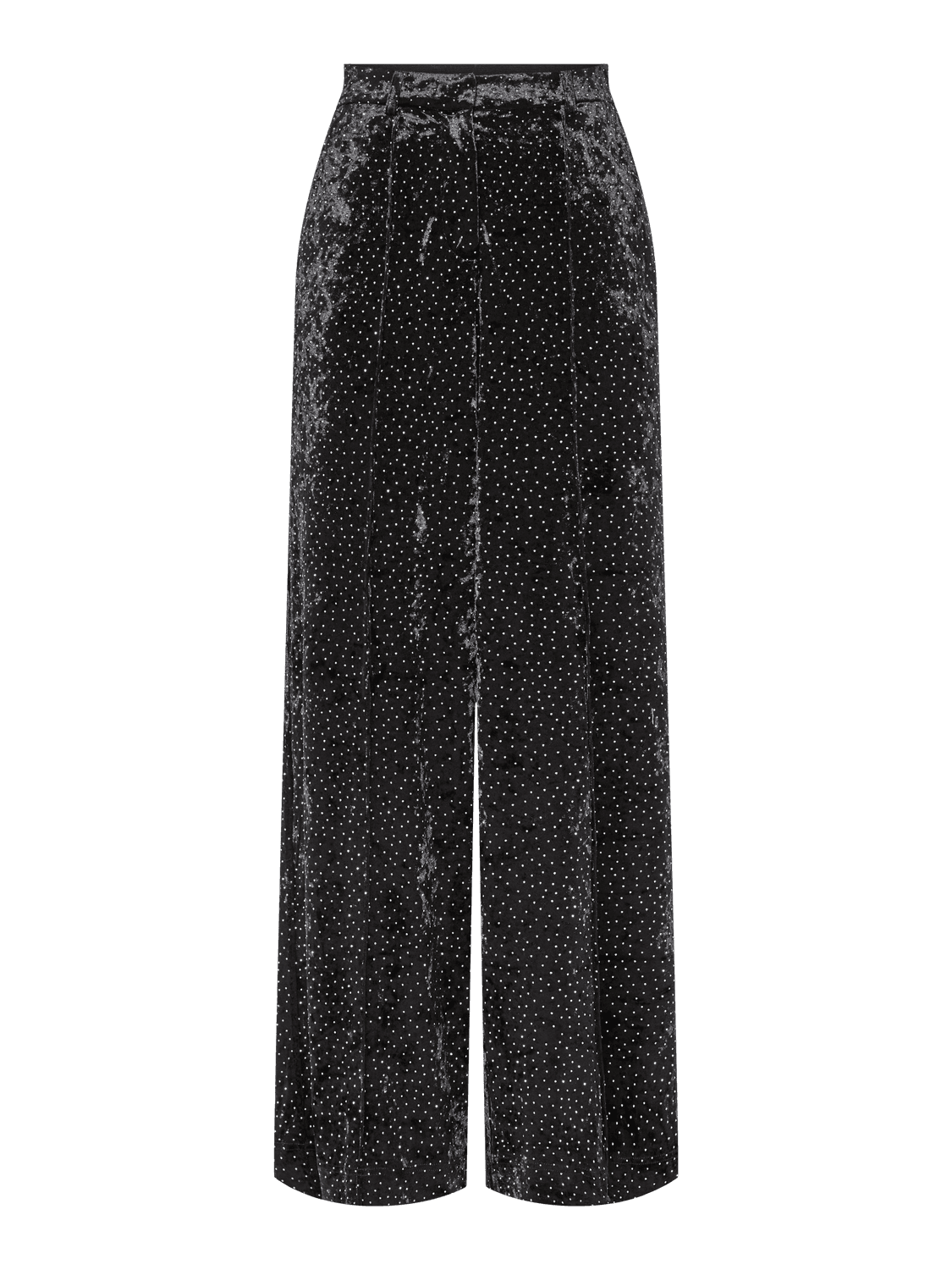 Yastillia Hw Velvet Wide Pant - Show