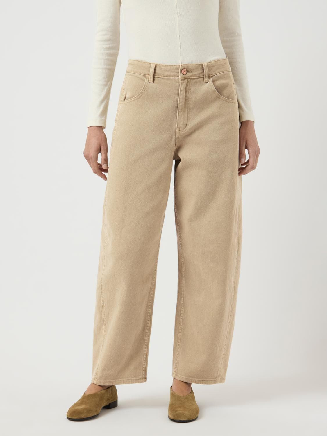 Yaslua Hw Barrel Ankel Jeans - Ex - YAS