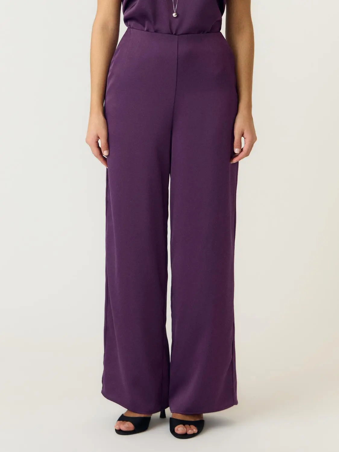 Yaspella Hw Wide Pants S. Noos - YAS