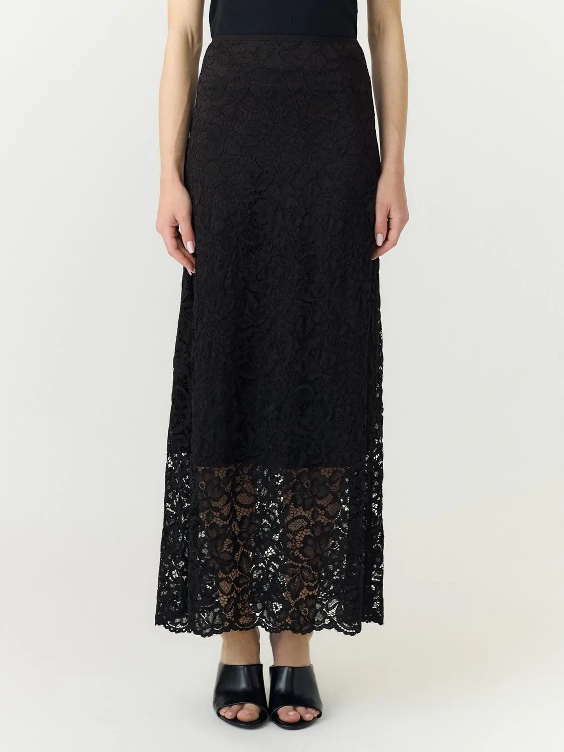 Yaslacey Hw Long Lace Skirt S. Noos - YAS