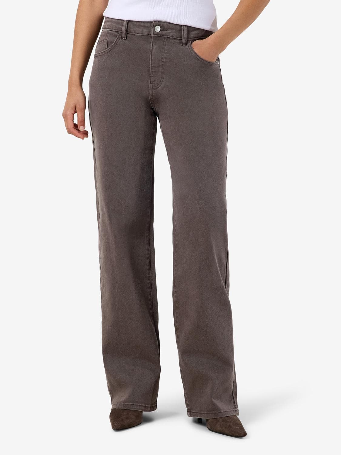 Nmyolanda Mw Straight Jeans Colored Noos - Noisy May